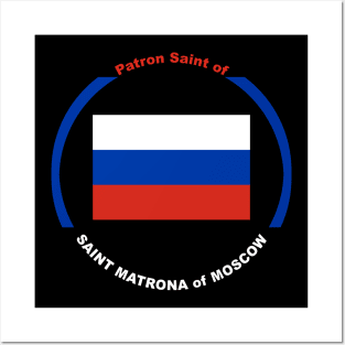PATRON SAINT OF RUSSIA Posters and Art